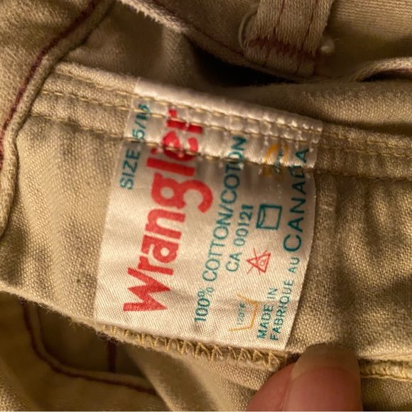 Vintage Wrangler Flare beige pant - Picture 6 of 6